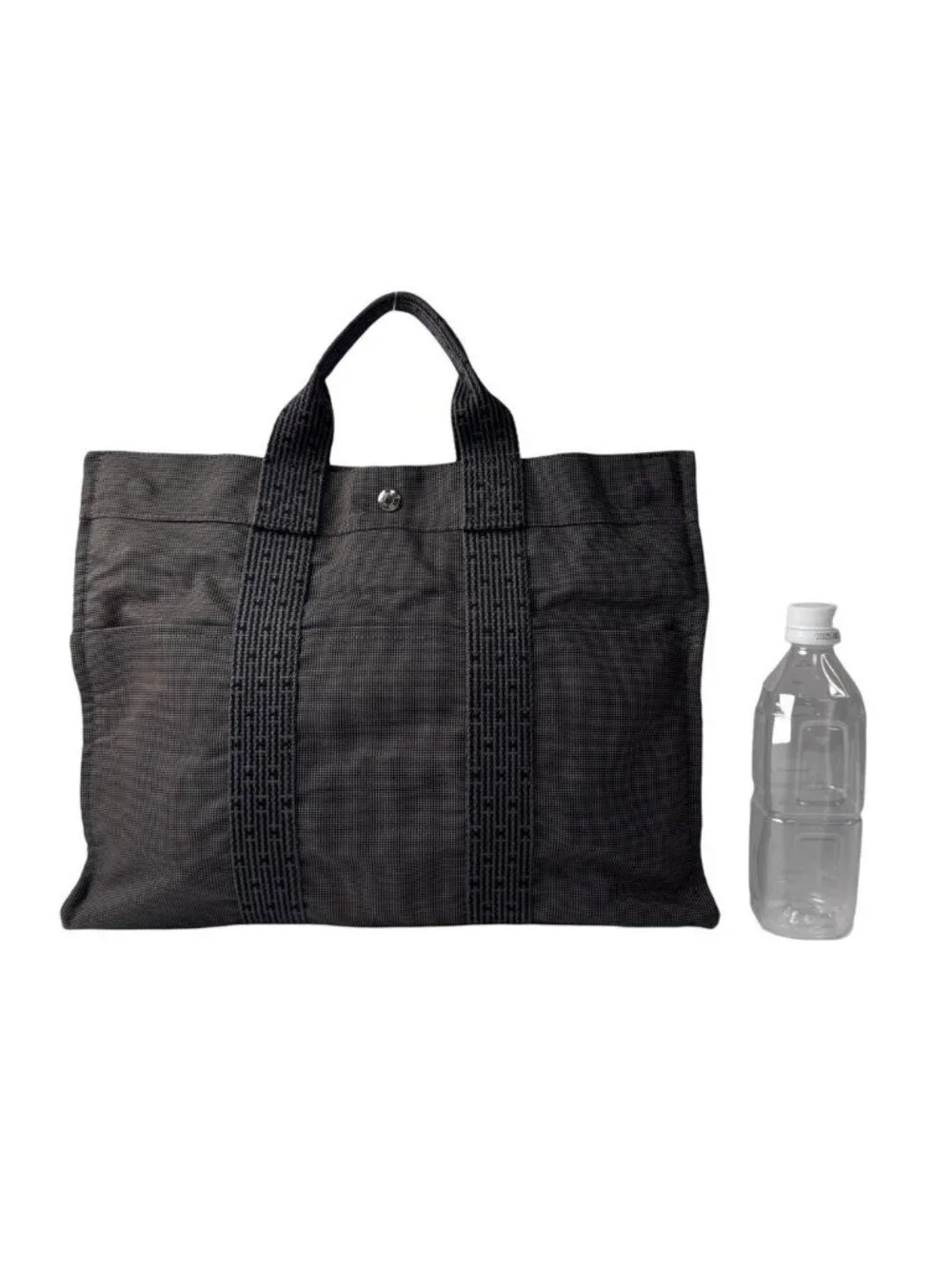 Hermes Her Line Tote MM Gray